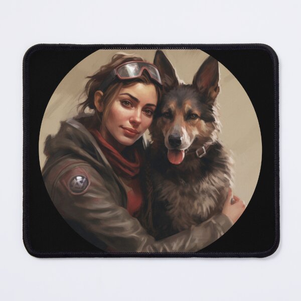 Item preview, Cait and Dogmeat designed and sold by MendaciousMina.