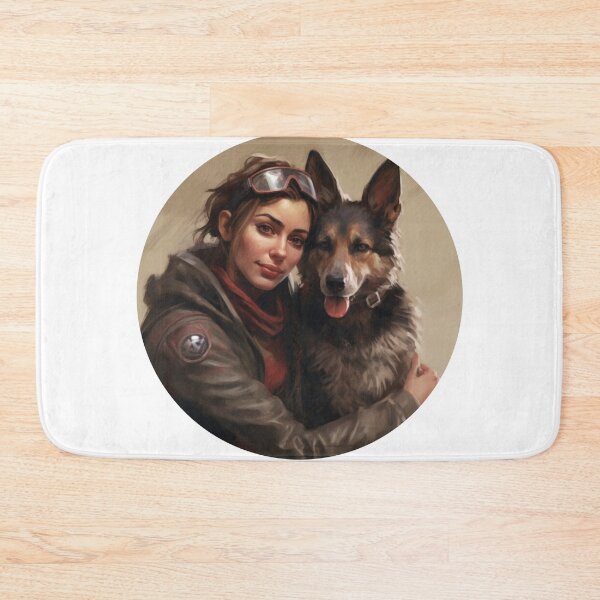 Item preview, Cait and Dogmeat designed and sold by MendaciousMina.