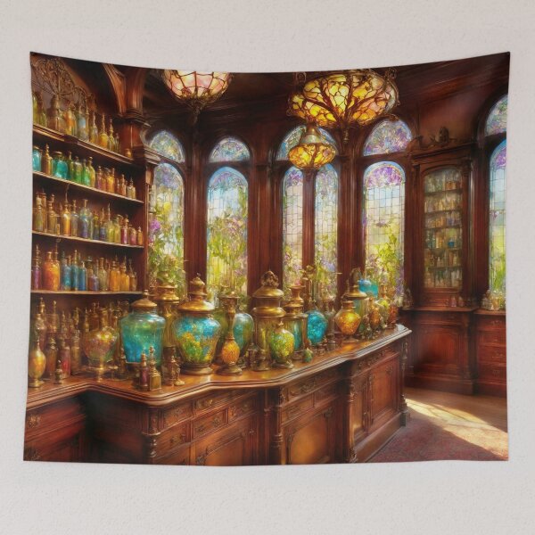 Item preview, Pharmacy - A touch of Tiffany pharmacy designed and sold by Mike Savad Photography.