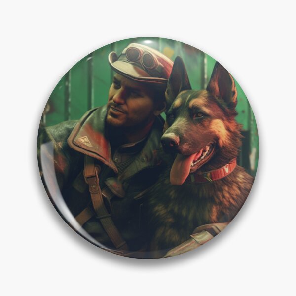 Item preview, MacCready and Dogmeat designed and sold by MendaciousMina.