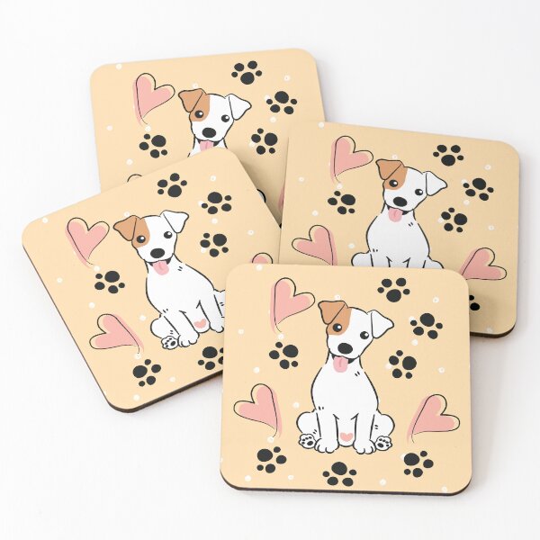 Item preview, Love Smooth Coat Red Jack Russell Terrier 3 designed and sold by Lulupainting.