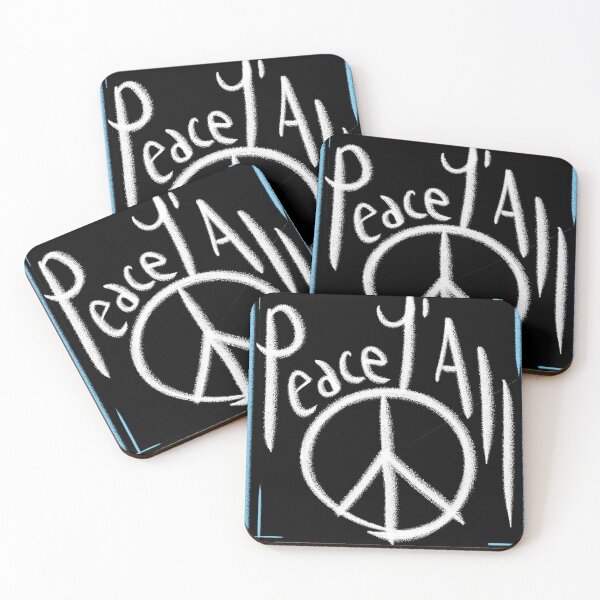 Item preview, peace you all, peace y'all themed graphic design designed and sold by ironpalette.