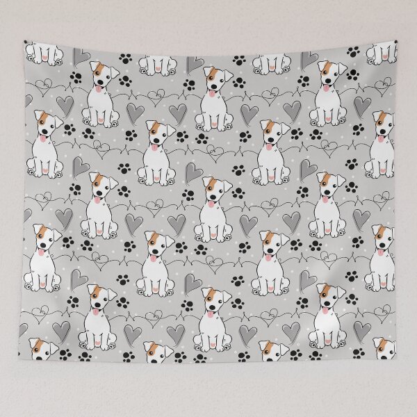 Item preview, Love Smooth Coat Red Jack Russell Terrier 4 designed and sold by Lulupainting.