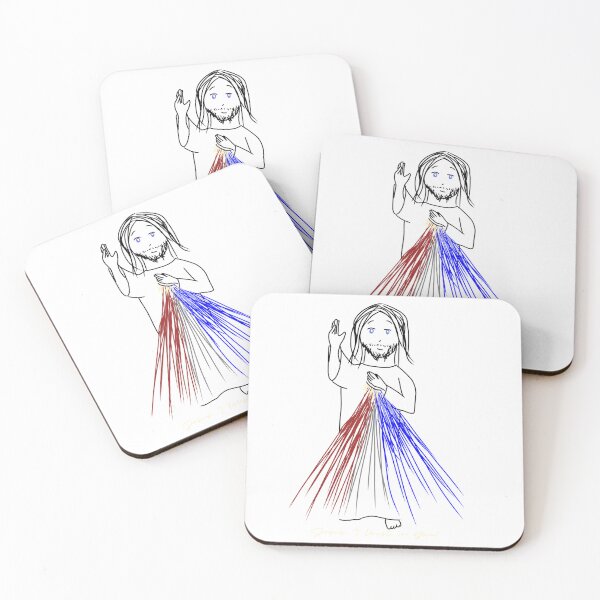 Item preview, Divine Mercy sketch designed and sold by AveMariaArt.
