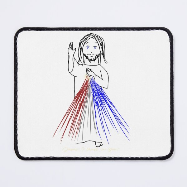 Item preview, Divine Mercy sketch designed and sold by AveMariaArt.