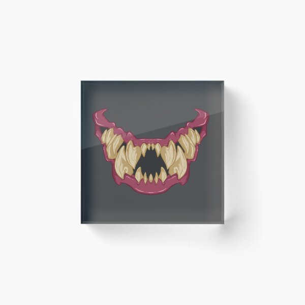 Item preview, Grinning demon smile designed and sold by AstralDragon442.
