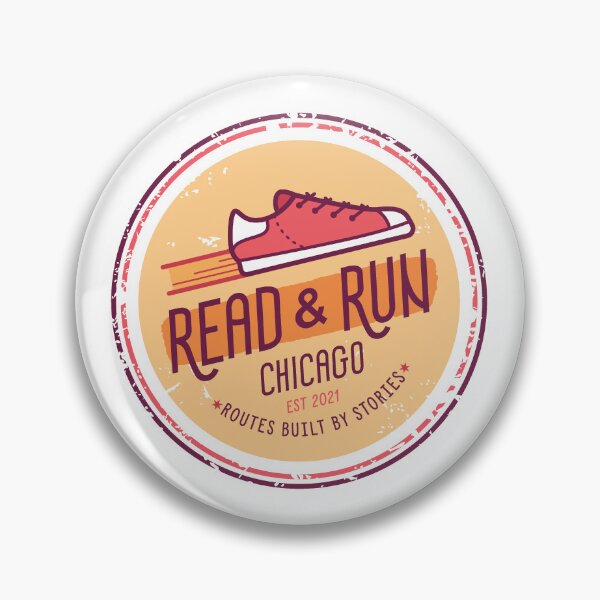 Artikelvorschau, Geprägtes „Read & Run Chicago“-Logo entworfen und verkauft von ReadandRunTours.