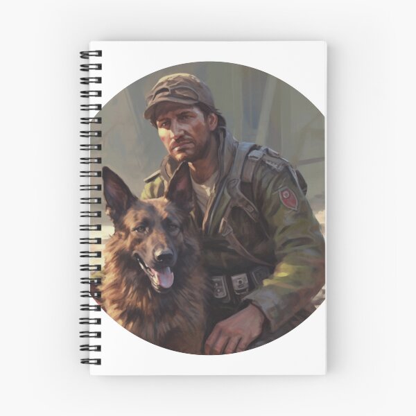 Item preview, MacCready and Dogmeat designed and sold by MendaciousMina.