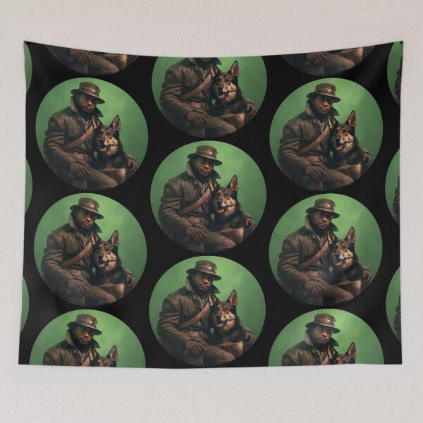 Item preview, Preston Garvey and Dogmeat designed and sold by MendaciousMina.