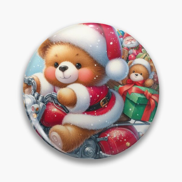 Item preview, Santa Teddy bear designed and sold by Spirit of Siam.