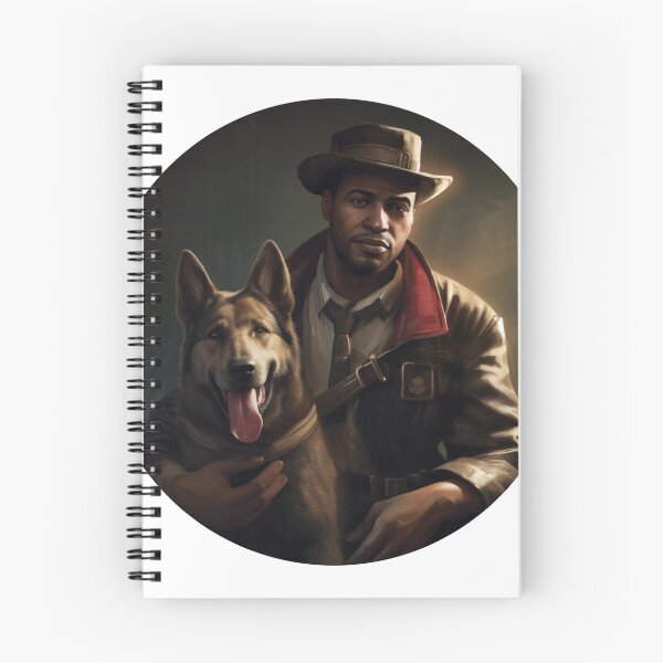 Item preview, Preston Garvey and Dogmeat designed and sold by MendaciousMina.