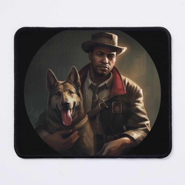 Item preview, Preston Garvey and Dogmeat designed and sold by MendaciousMina.