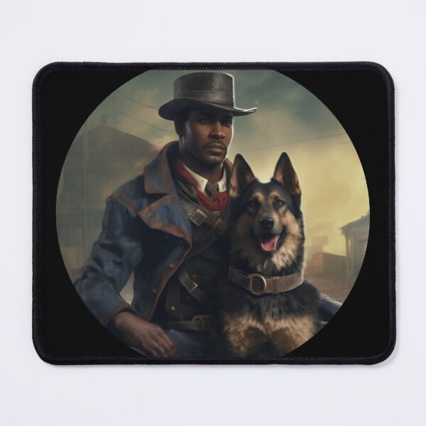 Item preview, Preston Garvey and Dogmeat designed and sold by MendaciousMina.
