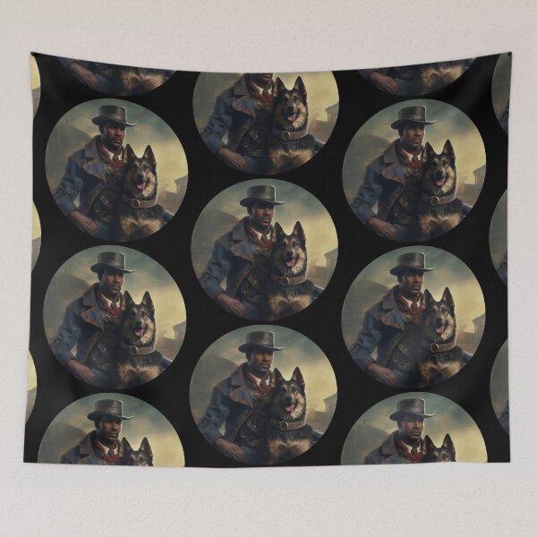 Item preview, Preston Garvey and Dogmeat designed and sold by MendaciousMina.
