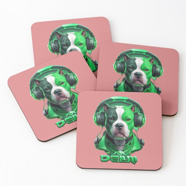 Item preview, Top Dog of Gaming: Pitbull Power Merchandise designed and sold by nadeem4design.
