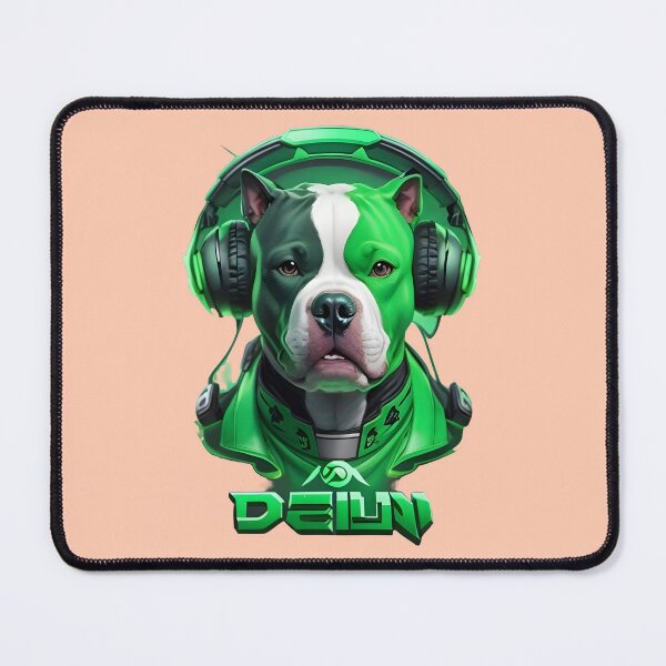 Item preview, Top Dog of Gaming: Pitbull Power Merchandise designed and sold by nadeem4design.