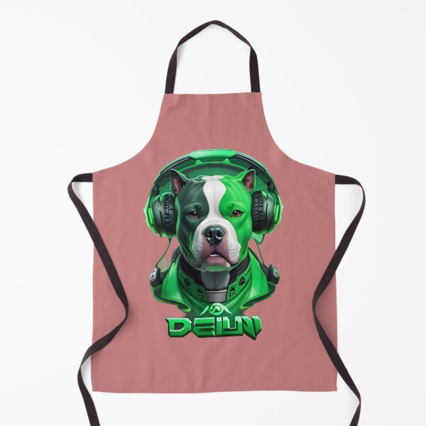 Item preview, Top Dog of Gaming: Pitbull Power Merchandise designed and sold by nadeem4design.