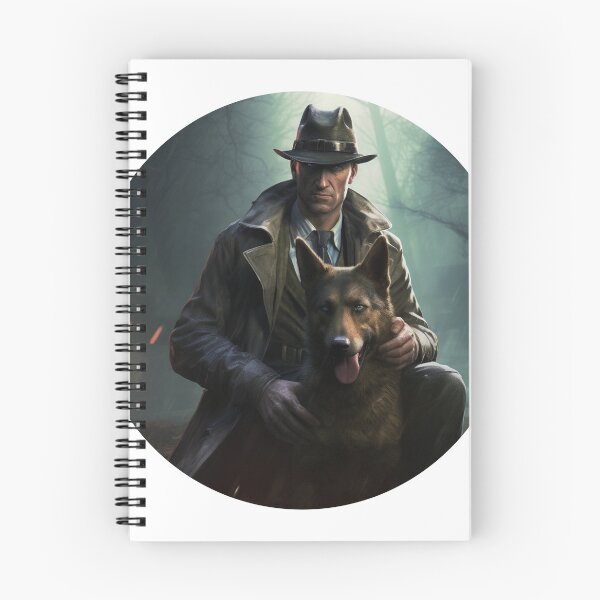Item preview, Nick Valentine and Dogmeat designed and sold by MendaciousMina.