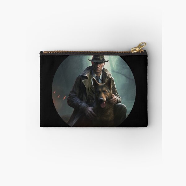 Item preview, Nick Valentine and Dogmeat designed and sold by MendaciousMina.