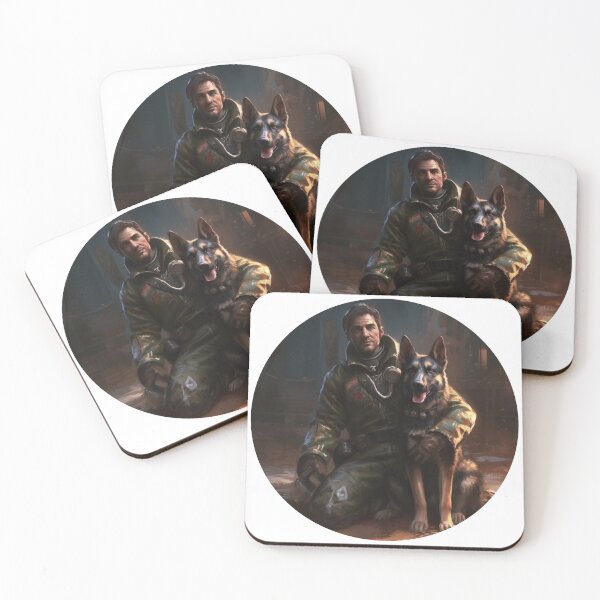 Item preview, Deacon and Dogmeat designed and sold by MendaciousMina.