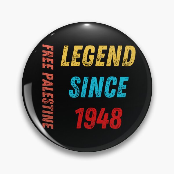 Item preview, Free Palestine legend since 1948 designed and sold by shaker-prime.