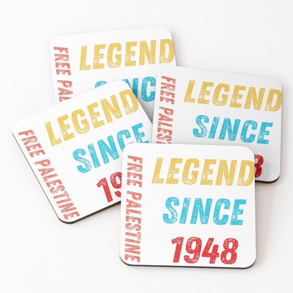 Item preview, Free Palestine legend since 1948 designed and sold by shaker-prime.