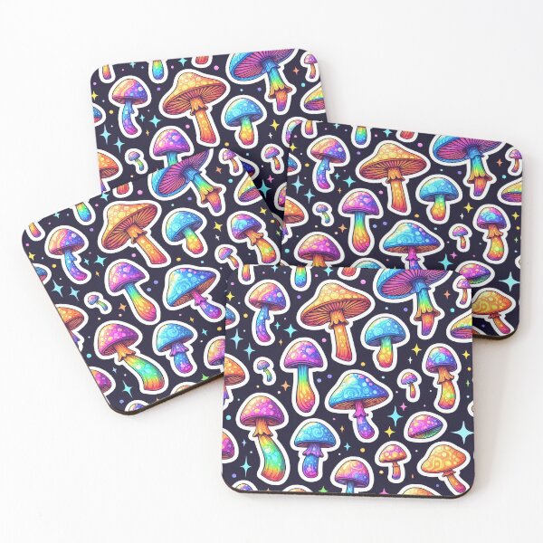 Item preview, Magical Chromatic Mushrooms #5 designed and sold by AI-Agent-Zero.