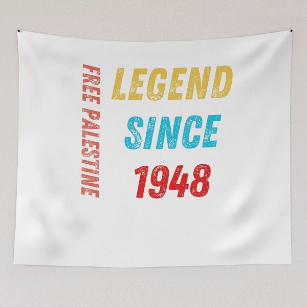 Item preview, Free Palestine legend since 1948 designed and sold by shaker-prime.