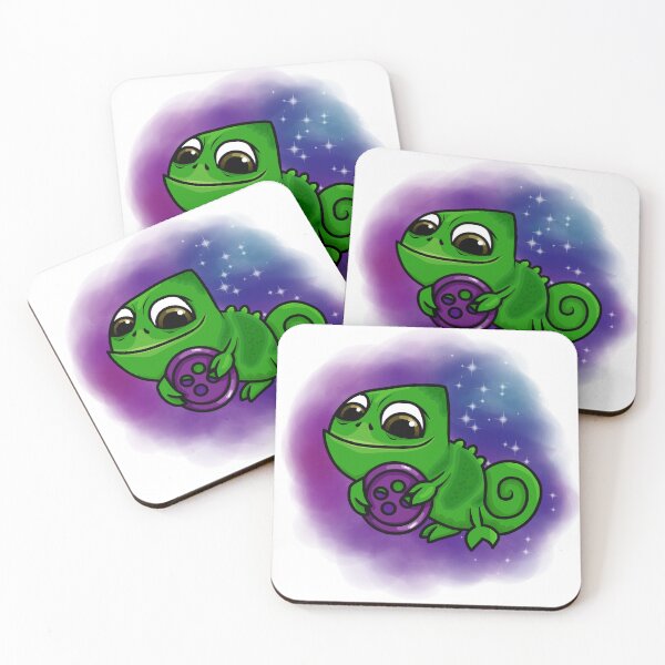 Item preview, Chameleon with Button designed and sold by nathanlittle147.