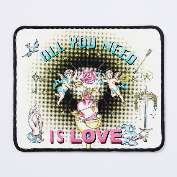 Item preview, All you need is love, cupid ,angle ,heart ,rose, stars, arrow ,key, holy, holy grail, bird, crown, sword ,ace of sword ,valentines ,love designed and sold by letsgow8th.