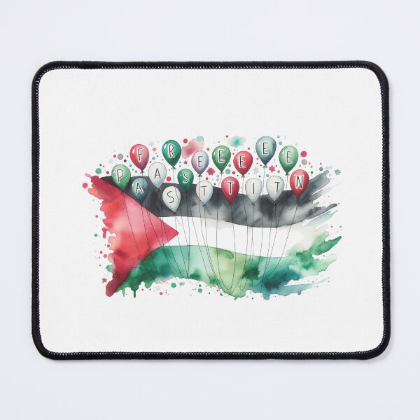 Item preview, Free Palestine Flag designed and sold by Places On Earth.