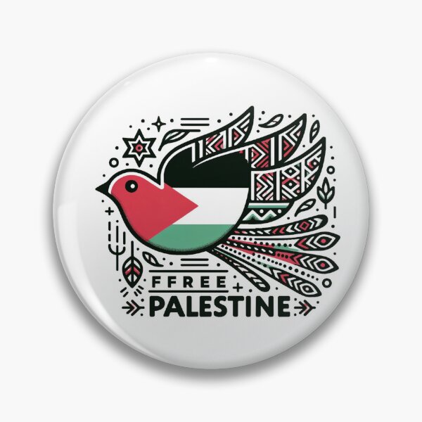 Item preview, Free Palestine Bird designed and sold by Places On Earth.