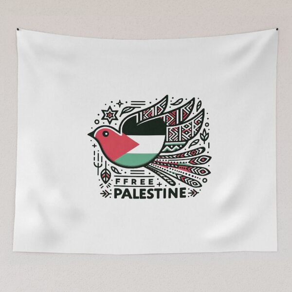 Item preview, Free Palestine Bird designed and sold by Places On Earth.