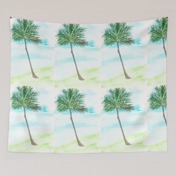 Item preview, Lonely Palm Tree designed and sold by Praline Creative.