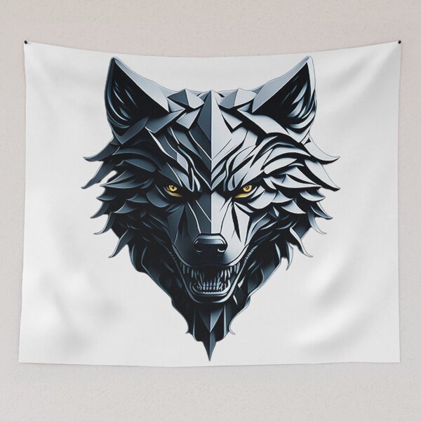 Item preview, Metallic Wolf designed and sold by likbatonboot.