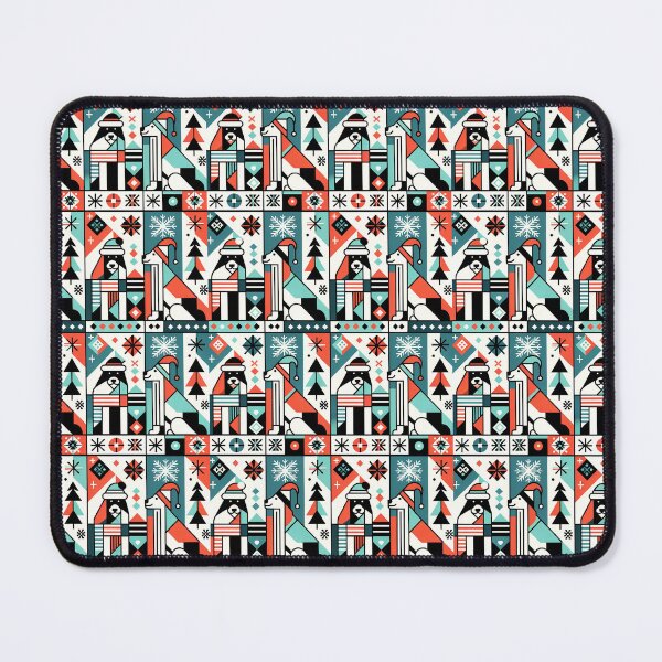 Item preview, Geometric Canine Christmas designed and sold by IndustryPrint.