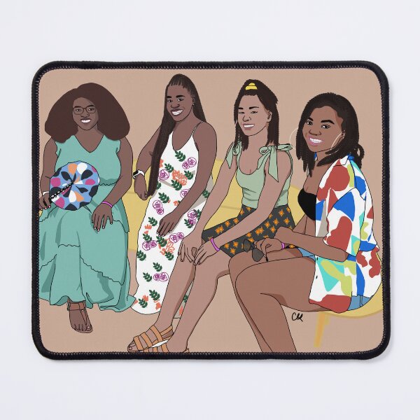 Item preview, Girlfriends Sitting Together designed and sold by chaycreates.