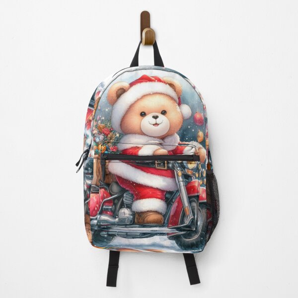 Item preview, christmas santa cute teddy bear designed and sold by Spirit of Siam.