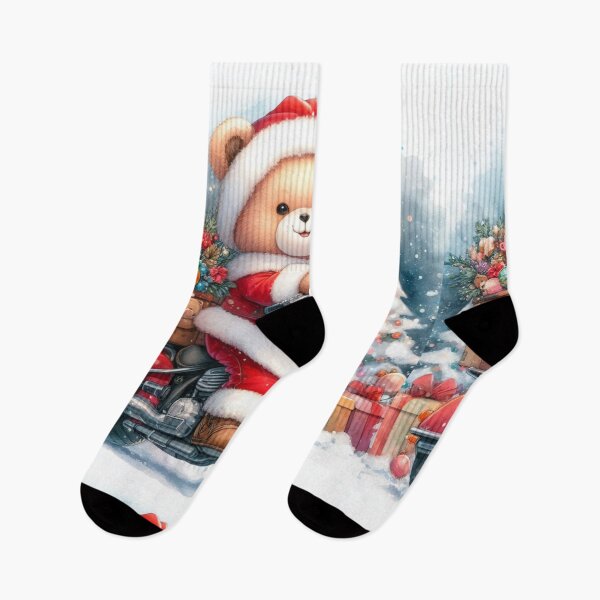 Item preview, christmas santa cute  teddy bear designed and sold by Arty Art.