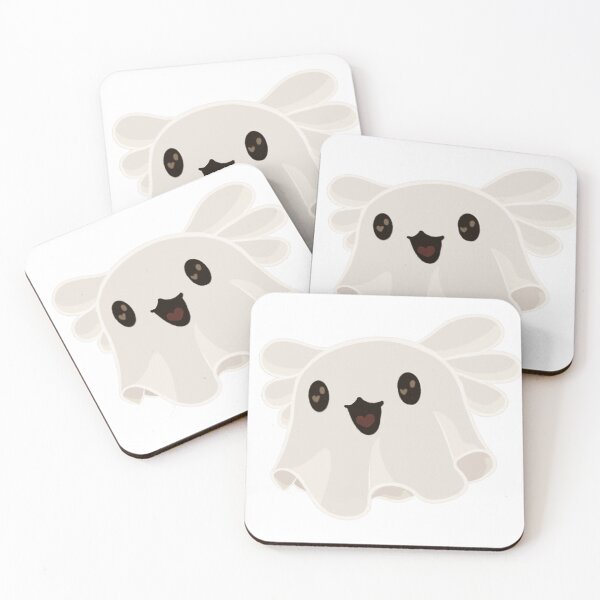 Item preview, Ghost sheet Axolotl designed and sold by Fridayscorner.