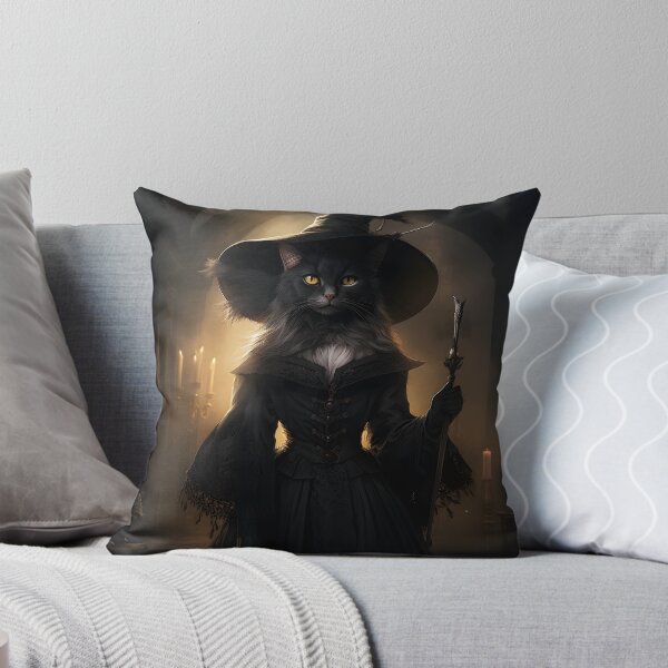 Item preview, The Head Witch (new image) Cat  designed and sold by Justpurrs.