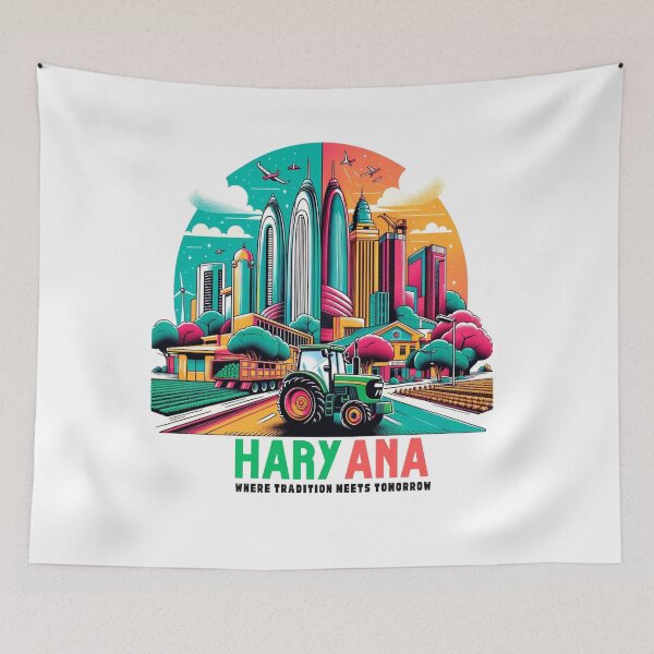 Item preview, Haryana Where tradition meets tomorrow designed and sold by Places On Earth.