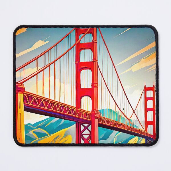 Item preview, Golden Gate Bridge designed and sold by ArtFactoryAI.