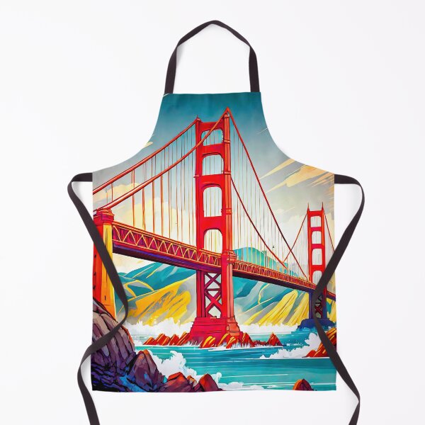 Item preview, Golden Gate Bridge designed and sold by ArtFactoryAI.