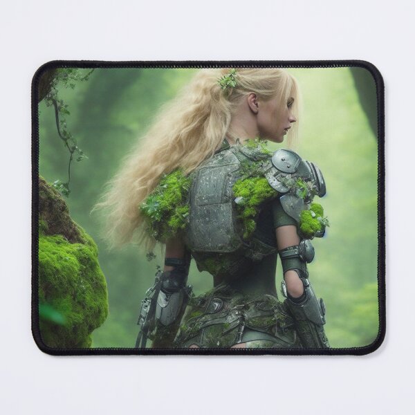 Item preview, Cyber Ranger in the Enchanted Grove designed and sold by AI-Agent-Zero.