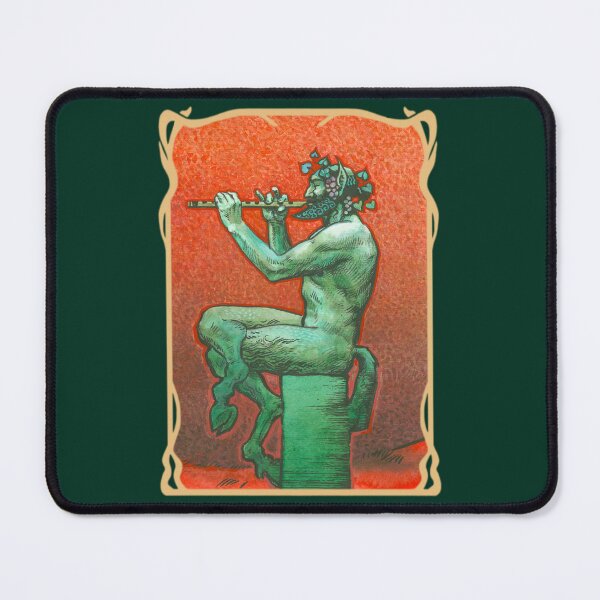 Item preview, Art Nouveau Pan, God of the Wild designed and sold by TempleCatWear.