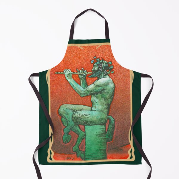 Item preview, Art Nouveau Pan, God of the Wild designed and sold by TempleCatWear.