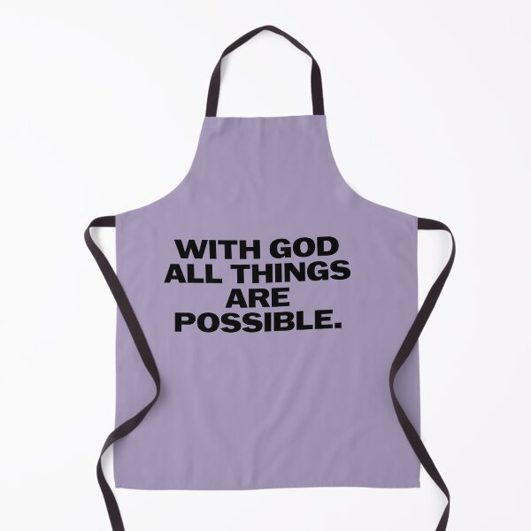 Item preview, With God All Things Are Possible designed and sold by mattlee20.