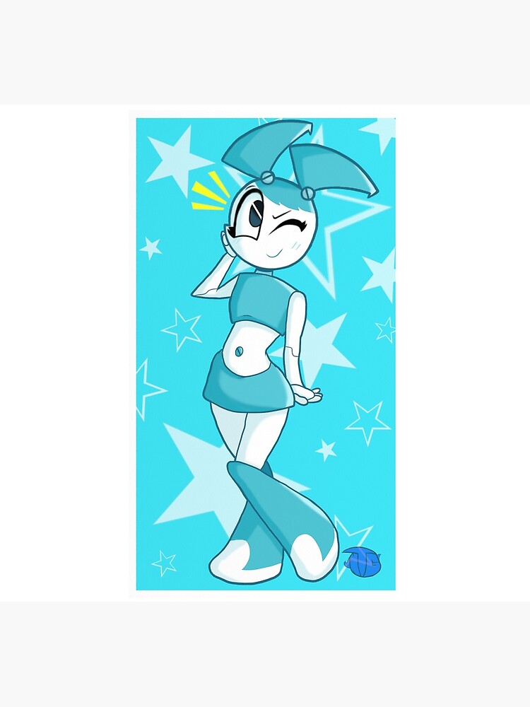 MLAATR - XJ-9 a.k.a. Jenny Smiling Sticker for Sale by mvelas17