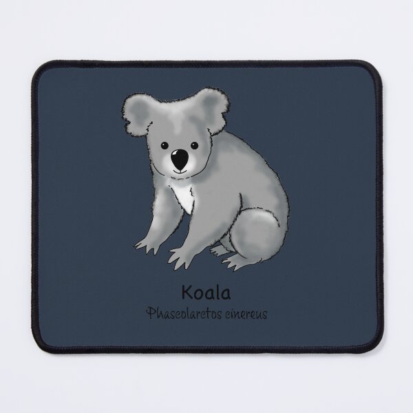 Item preview, Endangered animals of Australia – Koala (Phascolarctos cinereus) designed and sold by StephJChild.